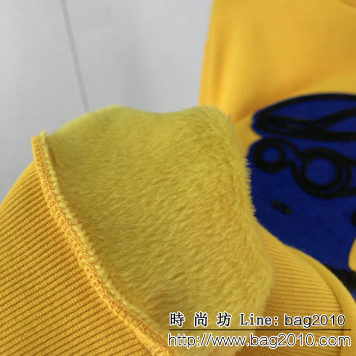 Moncler蒙口 18SS秋冬新款衛衣 定制刺繡人像章仔LOGO 定制原版抓絨面料 手感特別舒服 男女款 ydi2347